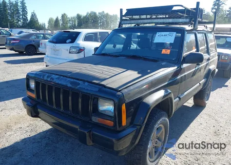 1999 Jeep Cherokee Sport/Classic from USA, damaged, VIN 1J4FF68S9XL654922